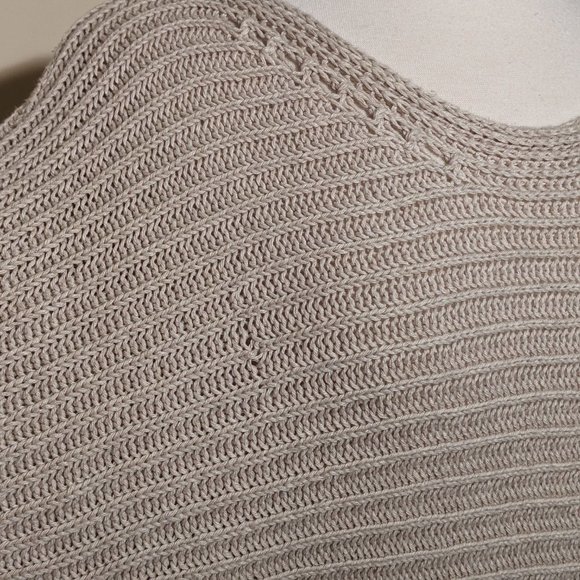 Koby Knit Cream Relaxed Sweater. Medium size. - Picture 8 of 14